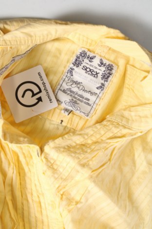 Дамска риза Soccx, Размер L, Цвят Жълт, Цена 22,44 лв.