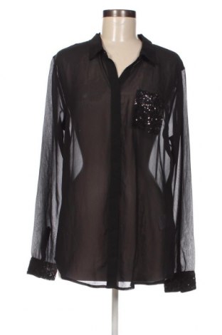 Γυναικείο πουκάμισο Street One, Μέγεθος L, Χρώμα Μαύρο, Τιμή 4,16 €