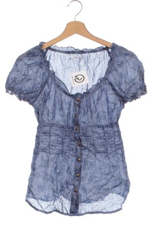 Γυναικείο πουκάμισο Tally Weijl, Μέγεθος XS, Χρώμα Μπλέ, Τιμή 1,65 €
