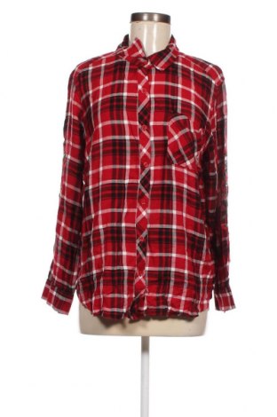 Γυναικείο πουκάμισο Time and tru, Μέγεθος XL, Χρώμα Κόκκινο, Τιμή 4,33 €