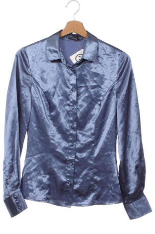 Γυναικείο πουκάμισο UNQ, Μέγεθος XS, Χρώμα Μπλέ, Τιμή 4,16 €