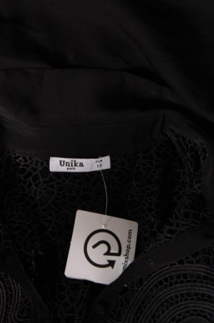 Дамска риза Unika, Размер M, Цвят Черен, Цена 25,00 лв.