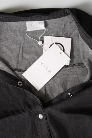Γυναικείο πουκάμισο VILA, Μέγεθος XS, Χρώμα Μαύρο, Τιμή 7,22 €