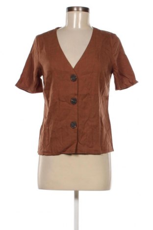 Γυναικείο πουκάμισο VILA, Μέγεθος XS, Χρώμα Καφέ, Τιμή 6,60 €