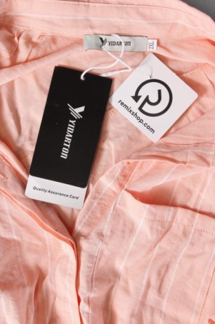 Γυναικείο πουκάμισο Yidarton, Μέγεθος XXL, Χρώμα Ρόζ , Τιμή 13,85 €