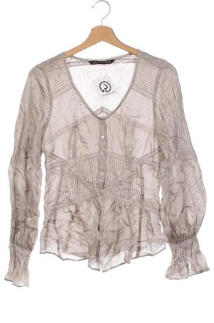 Γυναικείο πουκάμισο Zara, Μέγεθος S, Χρώμα Γκρί, Τιμή 5,12 €