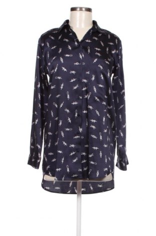 Γυναικείο πουκάμισο Zara, Μέγεθος XS, Χρώμα Μπλέ, Τιμή 6,19 €