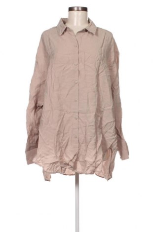 Дамска риза Zara, Размер XL, Цвят Бежов, Цена 11,00 лв.