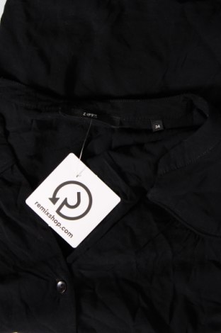 Γυναικείο πουκάμισο Zero, Μέγεθος XS, Χρώμα Μαύρο, Τιμή 2,38 €
