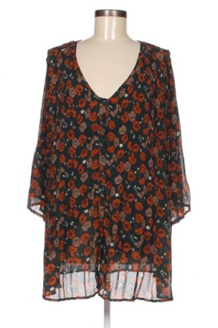 Γυναικείο πουκάμισο Zizzi, Μέγεθος L, Χρώμα Πολύχρωμο, Τιμή 2,69 €