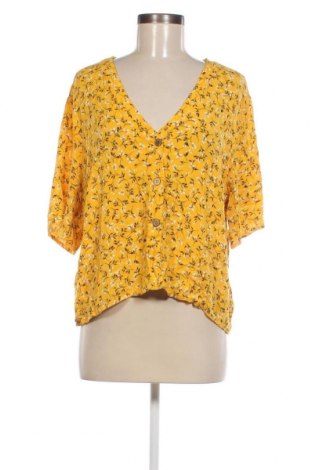 Γυναικείο πουκάμισο mbyM, Μέγεθος XL, Χρώμα Κίτρινο, Τιμή 8,70 €