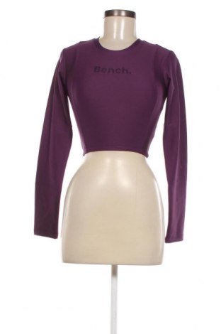 Γυναικεία αθλητική μπλούζα Bench, Μέγεθος XXS, Χρώμα Βιολετί, Τιμή 5,57 €