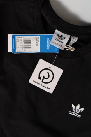Γυναικείο t-shirt Adidas, Μέγεθος S, Χρώμα Μαύρο, Τιμή 29,90 €
