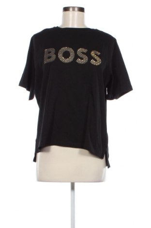 Γυναικείο t-shirt BOSS, Μέγεθος S, Χρώμα Μαύρο, Τιμή 60,31 €