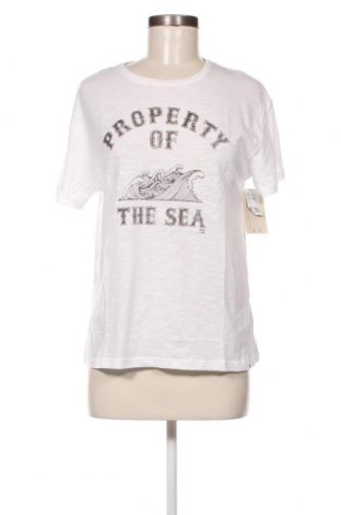 Damen T-Shirt Billabong, Größe M, Farbe Weiß, Preis 17,01 €