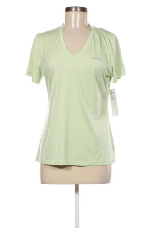 Γυναικείο t-shirt Columbia, Μέγεθος M, Χρώμα Πράσινο, Τιμή 18,24 €
