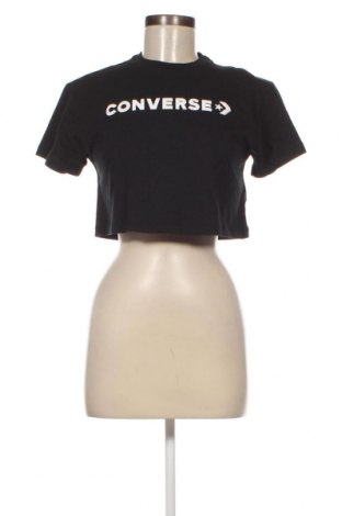 Γυναικείο t-shirt Converse, Μέγεθος XS, Χρώμα Μπλέ, Τιμή 20,03 €