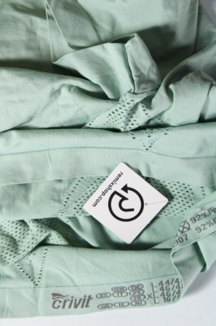 Γυναικείο t-shirt Crivit, Μέγεθος L, Χρώμα Πράσινο, Τιμή 8,04 €
