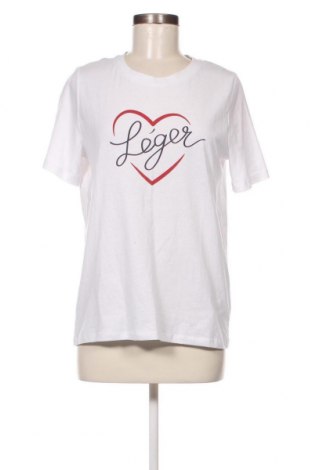 Γυναικείο t-shirt Cyrillus, Μέγεθος L, Χρώμα Λευκό, Τιμή 14,65 €