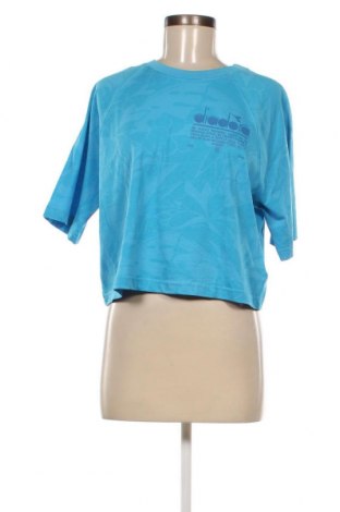Γυναικείο t-shirt Diadora, Μέγεθος L, Χρώμα Μπλέ, Τιμή 29,90 €