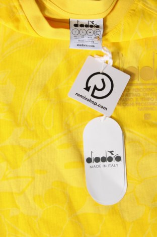 Damen T-Shirt Diadora, Größe L, Farbe Gelb, Preis 13,46 €