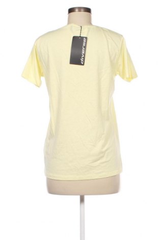 Дамска тениска Diverse, Размер S, Цвят Жълт, Цена 9,66 лв.