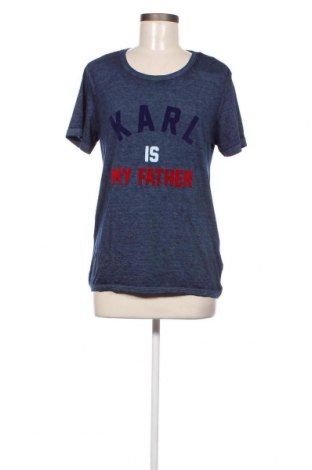 Γυναικείο t-shirt Eleven Paris, Μέγεθος M, Χρώμα Μπλέ, Τιμή 9,11 €