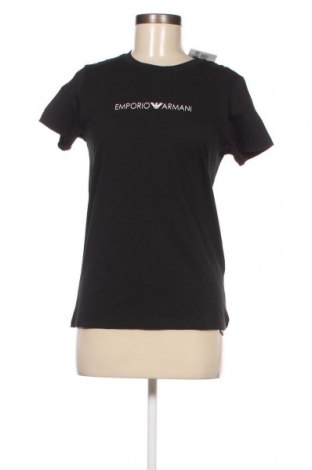 Γυναικείο t-shirt Emporio Armani Underwear, Μέγεθος S, Χρώμα Μαύρο, Τιμή 60,31 €