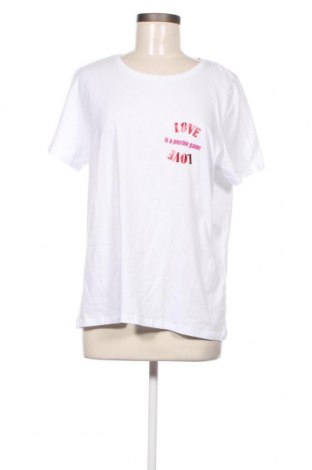 Γυναικείο t-shirt Etam, Μέγεθος XL, Χρώμα Λευκό, Τιμή 17,01 €