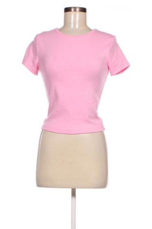 Γυναικείο t-shirt Gina Tricot, Μέγεθος M, Χρώμα Ρόζ , Τιμή 13,92 €