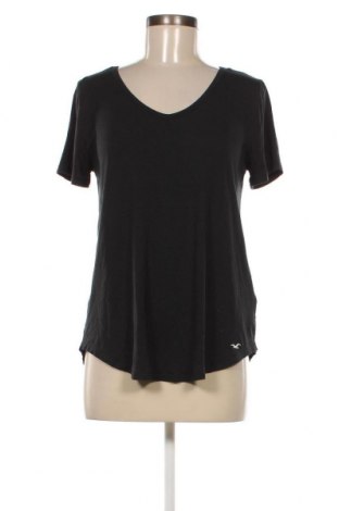 Damen T-Shirt Hollister, Größe M, Farbe Schwarz, Preis 9,70 €