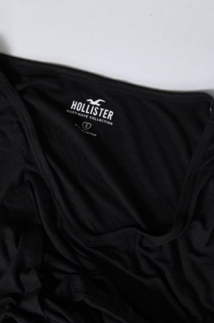 Γυναικείο t-shirt Hollister, Μέγεθος S, Χρώμα Μαύρο, Τιμή 17,01 €