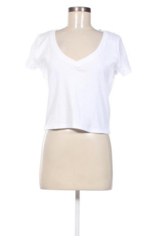 Γυναικείο t-shirt Hollister, Μέγεθος M, Χρώμα Λευκό, Τιμή 17,01 €