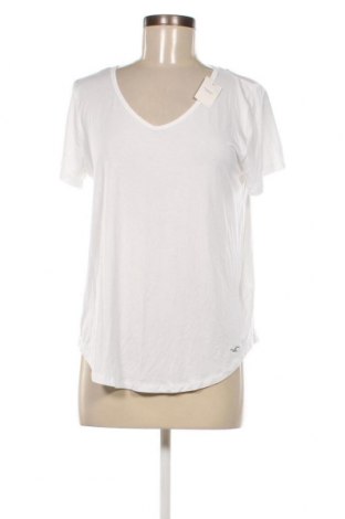 Damen T-Shirt Hollister, Größe M, Farbe Weiß, Preis 17,01 €