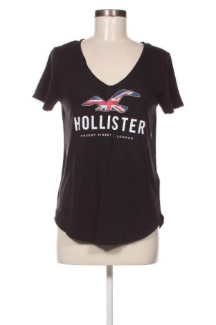 Дамска тениска Hollister, Размер M, Цвят Черен, Цена 19,80 лв.