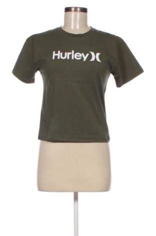 Γυναικείο t-shirt Hurley, Μέγεθος XS, Χρώμα Πράσινο, Τιμή 29,90 €