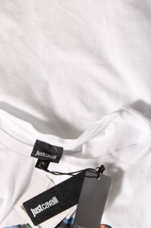 Damski T-shirt Just Cavalli, Rozmiar S, Kolor Biały, Cena 366,44 zł
