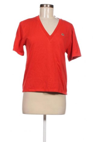 Damen T-Shirt Lacoste, Größe XS, Farbe Rot, Preis 31,55 €