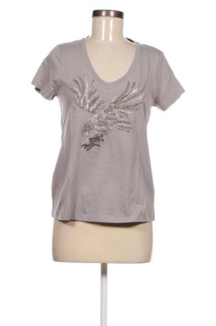 Γυναικείο t-shirt Lauren Vidal, Μέγεθος S, Χρώμα Γκρί, Τιμή 9,87 €