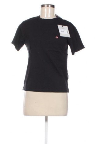 Damen T-Shirt Napapijri, Größe XS, Farbe Schwarz, Preis 31,55 €