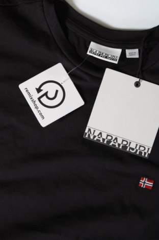 Damen T-Shirt Napapijri, Größe XS, Farbe Schwarz, Preis 35,05 €