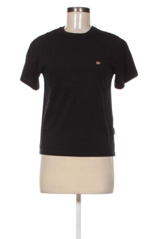 Damen T-Shirt Napapijri, Größe XS, Farbe Schwarz, Preis 17,17 €