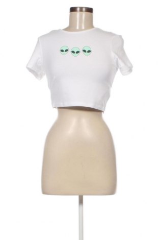 Γυναικείο t-shirt Neon & Nylon by Only, Μέγεθος M, Χρώμα Λευκό, Τιμή 17,01 €
