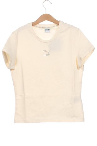 Γυναικείο t-shirt PUMA, Μέγεθος S, Χρώμα  Μπέζ, Τιμή 21,83 €