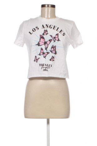 Γυναικείο t-shirt Tally Weijl, Μέγεθος S, Χρώμα Λευκό, Τιμή 10,82 €