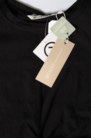 Γυναικείο t-shirt Tom Tailor, Μέγεθος M, Χρώμα Μαύρο, Τιμή 7,65 €