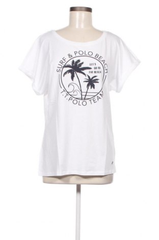 Damen T-Shirt Tom Tailor, Größe M, Farbe Weiß, Preis 11,06 €