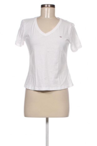 Γυναικείο t-shirt Tommy Jeans, Μέγεθος S, Χρώμα Λευκό, Τιμή 35,05 €