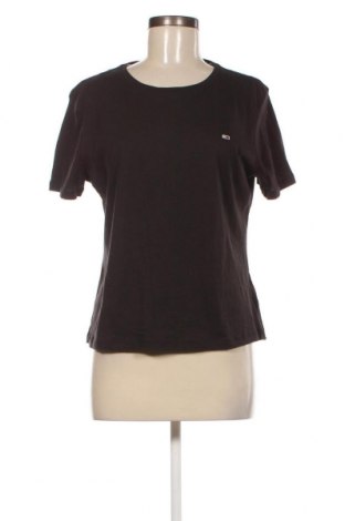 Γυναικείο t-shirt Tommy Jeans, Μέγεθος XL, Χρώμα Μαύρο, Τιμή 27,69 €