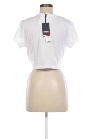 Damen T-Shirt Tommy Jeans, Größe L, Farbe Weiß, Preis 35,05 €